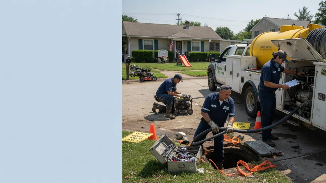 Septic Tank Pumping in Zionsville, PA near me